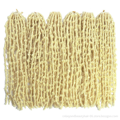 Wholesale Butterfly Locs Hair Crotchet Hair Spring Twisted Pre Looped Goddess Locs Long Butterfly Locs